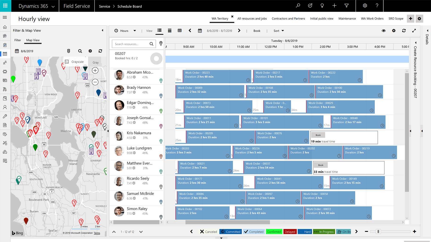 Microsoft Dynmaics 365 field service